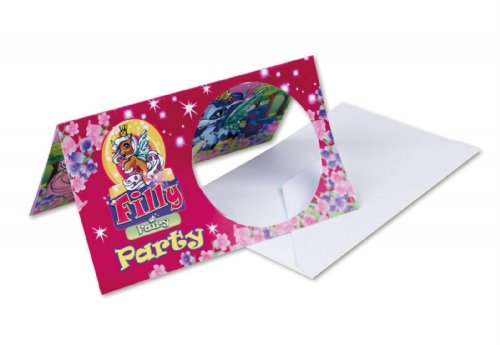  Fairy Einladungskarten Umschläge 6 Stück Spielzeug