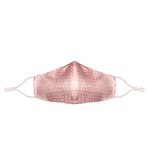 Dilara PREMIUM Seidenmasken Motiv in verstellbarer Größe   Gesicht verstellbar Seide Nasenbügel SOFORT lieferbar Seide Ros