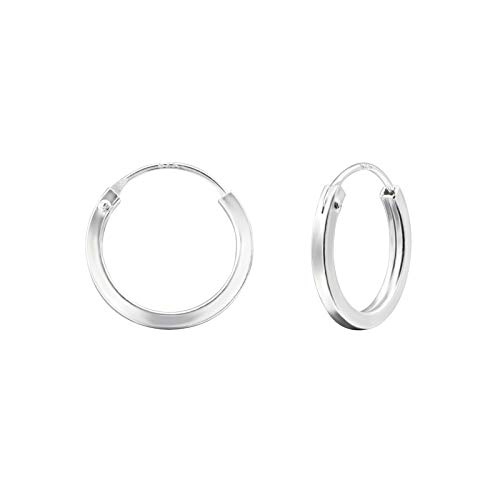 Laimons Creole Basic 14mm StÃ¤rke 2mm glanz Sterling