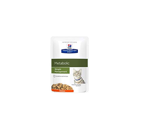 Hill S Prescription Diet Metabolic Nassfutter für Katzen 12 Beutel 85 g