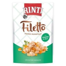 Rinti Filetto Jelly Huhn GemÃ¼se 100g - Sie erhalten 24 Packung en Packungsinhalt 100 g