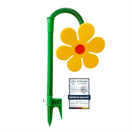 Neustanlo Rasensprinkler Tanzende Blume 1er Pack farblich Sortiert Bewässerung Sprenger beweglich der ideale Spaß für den Garten