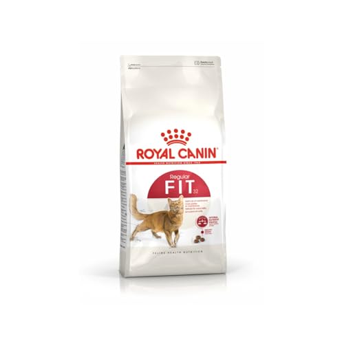 Royal Canin FIT 32 Pienso seco para gatos activos 2 kg Alimento completo para gatos adultos Para apoyar el peso y la formaci n de bolas de pelo