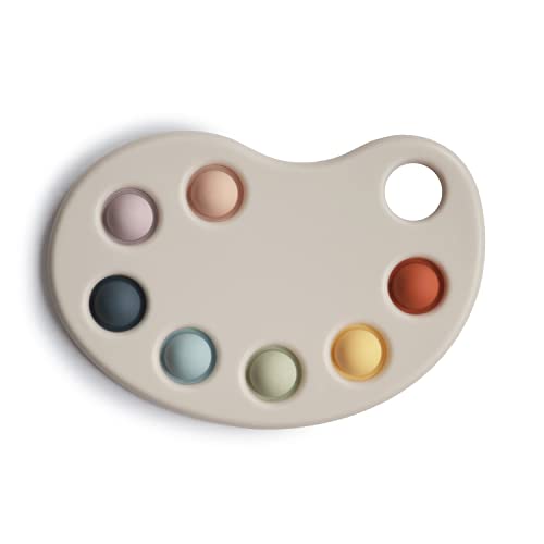mushie Palette Pressspielzeug für Baby Kinder Sensorisches Spielzeug Konzentration Aufmerksamkeit Sichere Hochwertige für Kleinkinder Kinder Jungs Mädchen Multicolor