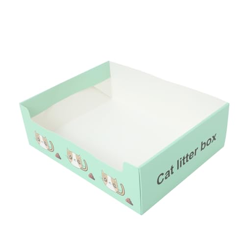 BESPORTBLE Box Light Toiletten Trainingsset Faltbare Katzentoiletten Katzentoiletten Papier Katzentoiletten