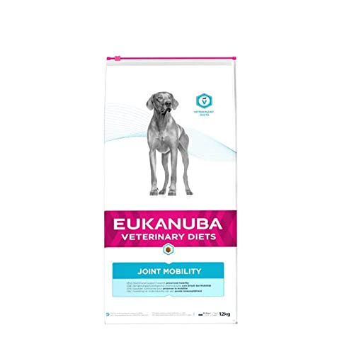 Eukanuba - Veterinär-Diäten - Trockene Gelenkmobilität - Alle Rassen Hühner - Hund 1er Pack 1 x 12000 g