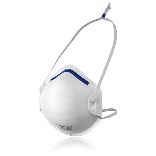 Dräger X-plore 1310 FFP1 Atemschutz-Maske Mundschutz als wirksamer Filter gegen Fein-Staub und Partikel 20 Stück Atemmaske in Universalgröße