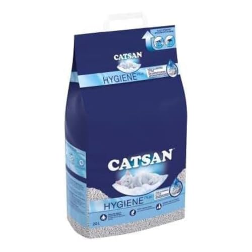 Catsan Hygiene nicht klumpendes Katzenstreu 3 Packungen 3 x 20l