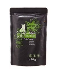 Pets Nature Catz finefood Purrrr No. 105 Lachs 16x80g Katzennassfutter