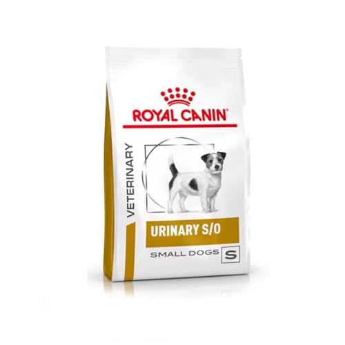 Royal Canin Veterinary Urinary S O Small Dogs 4 kg Diät-Alleinfuttermittel für ausgewachsene kleine Hunde Kann zur Auflösung von Struvitsteinen beitragen Harnverdünnung