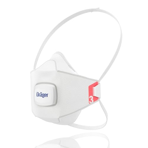 Dräger X-plore 1930 V Staubmaske 3er 10er-Pack FFP3-Atemschutzmaske mit Ventil Größe S 10 Stück