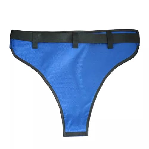 HUQHUMSK Bleischürze Röntgenschutzbleiunterwäsche Schutzkleidung mit Schnallen leichte weiche Schutzbleikleidung Color Blue Size 0.5mmPb-L