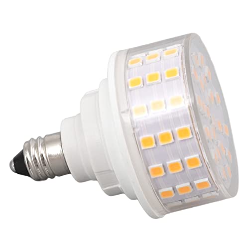Acouto Premium ABS W Flimmerfreie Mape 1000 Lm Lampensockel Energiesparend Einfache Installation für Deckentisch  Schranklampe