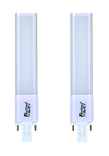 FExYinz MEHRWEG 2er-Pack 6 5 Zoll CRI 90 5 Jahre Garantie G23 LED-Lampe 6 Watt Kaltweiß 6000K 600 Lumen Hineinstecke 2 Nadel PL Lampe Kompakte LED-Lampe G23 LED Leuchtstoffröhre