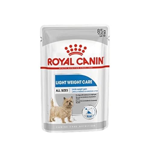 Royal Canin Light Weight Care Mousse 12 x 85 g Alleinfuttermittel für ausgewachsene Hunde ab dem 10. Lebensmonat Für Hunde mit Neigung zur Gewichtszunahme