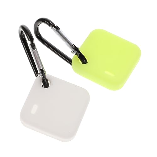 UKCOCO Startseite 2 Stück Tracker-Hülle Mini-Zubehör Air-Tracker-Tag-Tracker Smart-Silikon-Abdeckung Schutzhülle Air-Tag-Gerätehülle Mini-Abdeckung Smart-Tracker-Hülle Silikonabdeckung