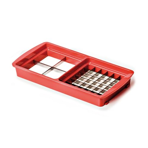 Genius Nicer Dicer smart Gemüseschneider Messereinsatz Gurkenhobel Tomatenschneider Obstzerkleiner Messereinsätze in 10 x 10 30 x 30 mm Küche Zubehör