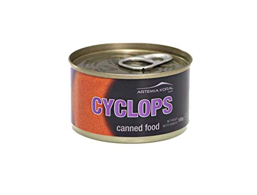 Artemia Konservierte Zyklope Zierfischfutter Cyclops 100 g Dose 15120 2-TLG.Set