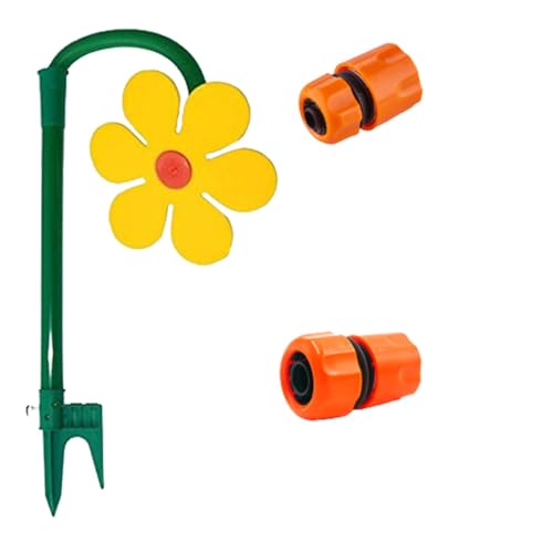 Sprinkler Blume Tanzende Blume Rasensprinkler Sonnenblume Sprinkler Bewässerung Sprenger Beweglich 720 Grad Drehbar Spritzblume Für Garten Und Hof Dekorative Gartenpfähle