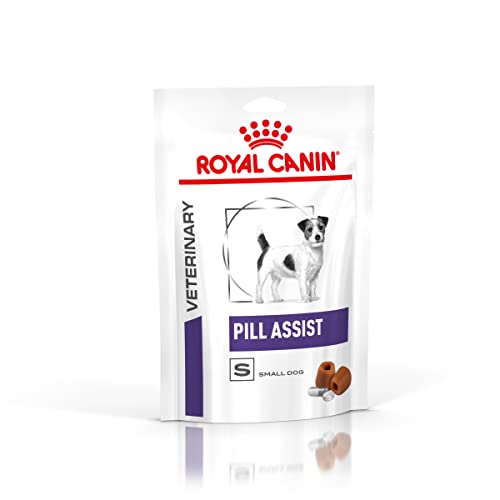 Royal Canin Pill Assist Small Dog 90g Formbare Krokette zur Verabreichung von Medikamenten bei adulten Hunden Kleiner Rassen Für Hunde unter 10kg Zur Appetitanregung