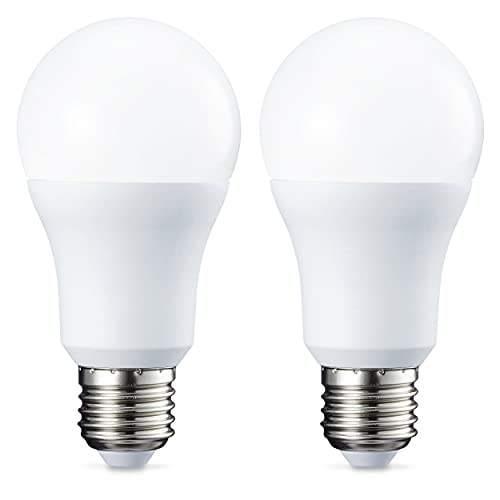 Amazon Basics Leuchtmittel Edison Schraubgewinde E27 10 5 W entspricht 75 W Glühbirne Warmweiß nicht dimmbar 2 Stück