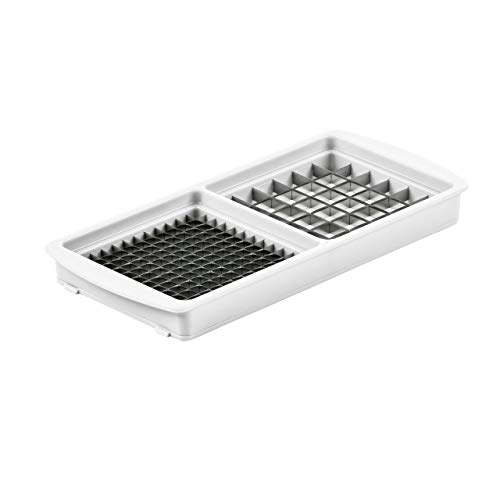 Genius Nicer Dicer Fusion Plus Magic Cube Zubehör Messereinsatz 6x6 12x12 mm - Messer mit dem Nicer Dicer Fusion Plus Magic Cube kompatibel kleine mittelgroße Würfel Stifte