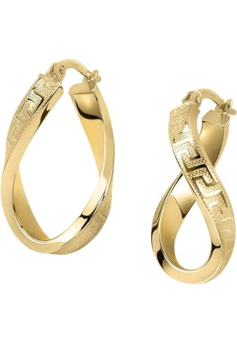 CHRIST Damen-Creolen 750er Gelbgold One Size 88751701