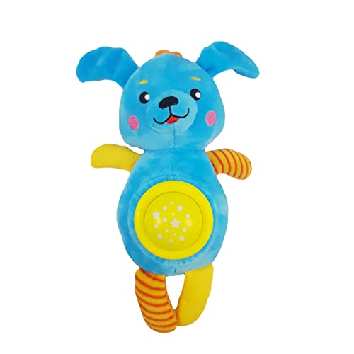 SunshineTec Plüschtier Rabbit Plüschspielzeug mit Musik und Licht Kuscheltier Nachtlicht
