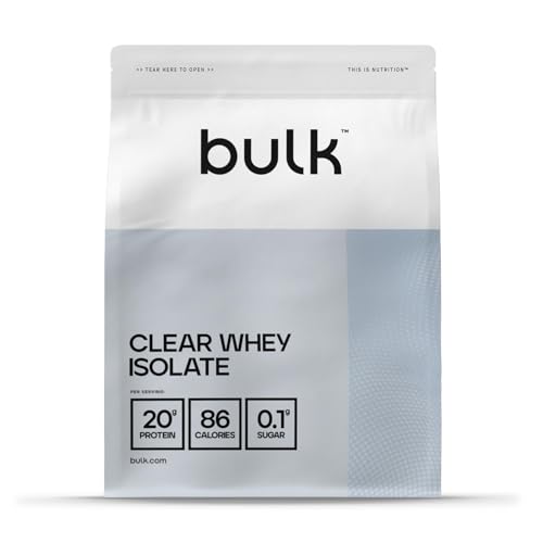 Bulk Clear Whey Isolat Pulver Erfrischender Protein-Shake Eiweißpulver Pfirsich Eistee 500 g