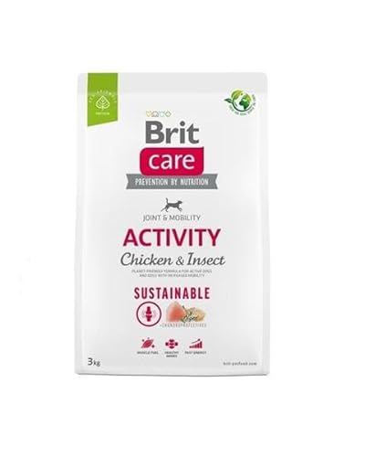 Brit Care Dog Sustainable Activity Chicken Insect - dry dog food - 3 kg