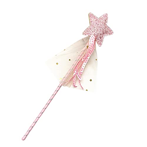 Guangcailun Teaser Weihnachtskostüm Mädchen Zauberstab Dressing Up Pet Supplies Stick Rosa