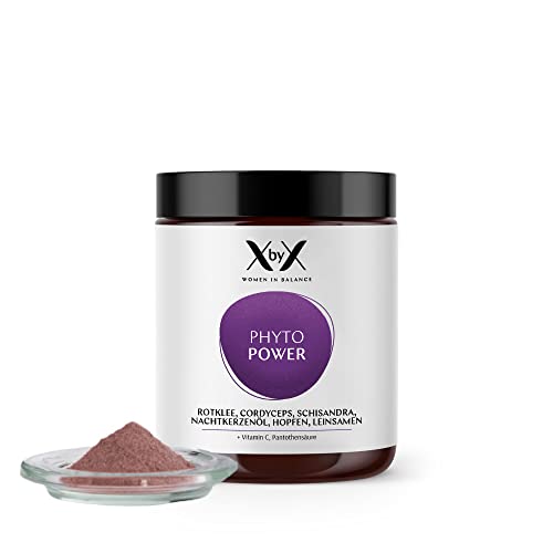 XbyX Phyto Power Balance   Hormon Balance ab der Menopause Rotklee Schisandra Nachtkerzenöl Hopfen Leinsamen   Hormonfrei