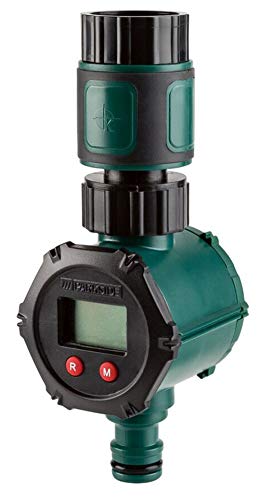 Byrak Wassermengenzähler Bewässerungsregler 12 bar Druck kompatibel mit Stecksystemen max. 30 l min