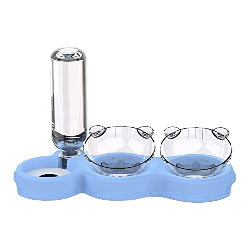 VENTDOUCE Dreifacher Doppel Wasserflasche um Grad neigbar um 360 Grad drehbarer Napf mittelgroße