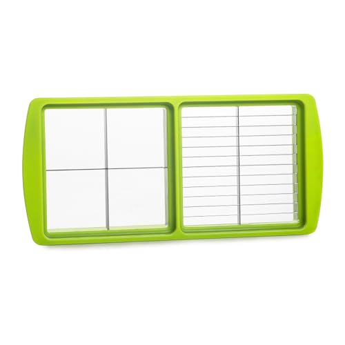 Genius Nicer Dicer Smart Gemüseschneider Messereinsatz 2 in 1 5 x 30 30 x 30 mm Gemüsehobel Obstschneider Ersatzteil schneiden Gemüse in Würfel Stifte Scheiben Streifen