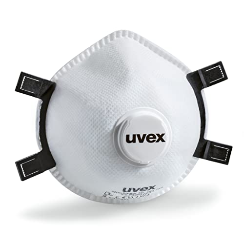 Uvex FFP3-Atemschutz-Formmaske silv-Air e 7317 mit Ventil