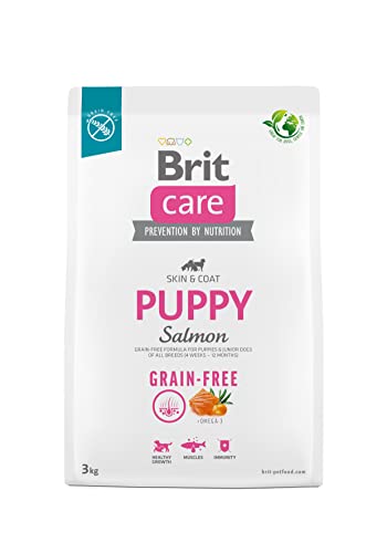  for puppies and young dogs of all breeds 4 weeks   months Grain Free Puppy Salmon 3kg