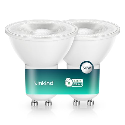 Linkind Ultraeffiziente Lampe 2W ersetzt 50W 4000K Neutralweiß mit Energieeffizienz Label A Nicht Glühbirne 360Lm 36 enge Abstrahlwinkel Klasse A Birne 2 Stück