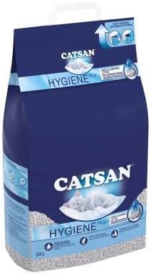 Catsan Hygiene nicht klumpendes Katzenstreu 3 Packungen 3 x 20l