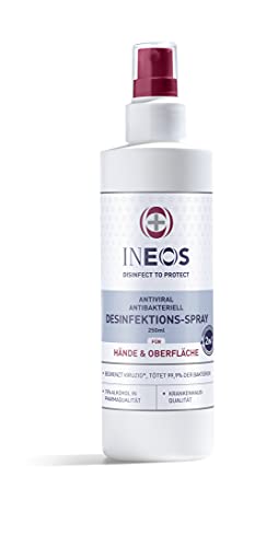 INEOS Desinfektions-Spray Desinfektion auf Alkoholbasis 1 x 250 ml ohne Duft