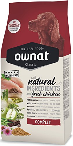 Ownat Dog Classic Hundevollfutter 12 kg mineralstoffausgewogenes Futter für Lammhunde ohne Konservierungs- oder Farbstoffe proteinreiches Futter