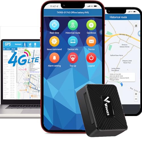 Micro 4G GPS Tracker Fahrzeug Tracker Echt-Zeit Tracking Mini GPS Locator Versteckter magnetischer Wasserdicht Magnet mit freies Web APP GPS Gerät TK913-4G