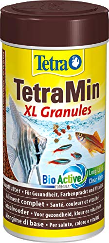 TetraMin XL Granules   langsam absinkendes größere Zierfische in der mittleren Wasserschicht des Aquariums 250 ml Dose