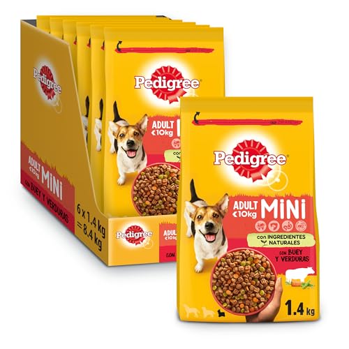 PEDIGREE Erwachsene Mini-Futter mit Huhn für kleine Hunde 1 5 kg 6 Stück 9 kg