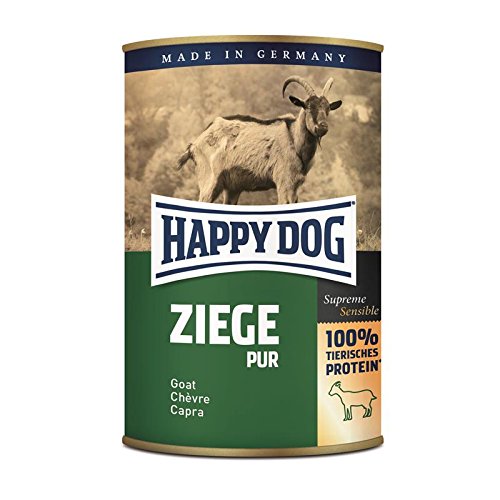 Happy Dog Dose Ziege Pur 400 g Menge 6 je Bestelleinheit