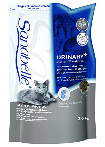 Sanabelle Urinary Katzentrockenfutter für ausgewachsene Katzen mit empfindlichem Harnsystem 1 x 2 kg