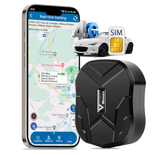 4G GPS Tracker 10.000 mAh Winnes GPS-Tracker Auto Lange Standby-Zeit 100 Tage Standby Echtzeit GPS Tracking magnetische Installation Wasserdicht Versteckt TK905B