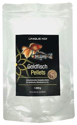 Unique Koi Goldfisch Pellets 3 mm 15 kg BiotopfischFutter Fischfutter Koifutter Winterfutter Schwimmfutter Herbstfutter