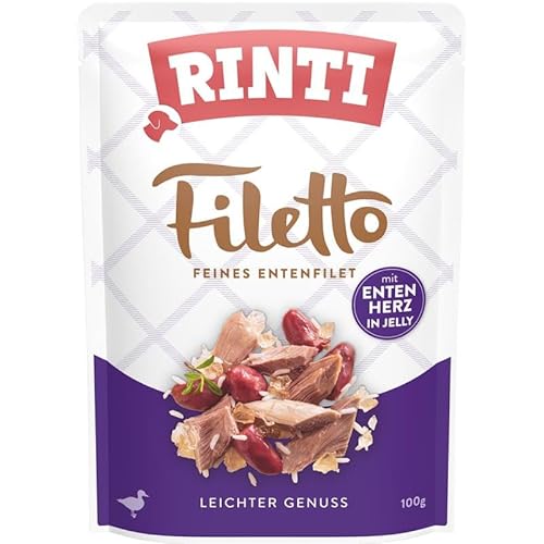 Rinti Filetto Jelly Ente Entenherz 24x 100g