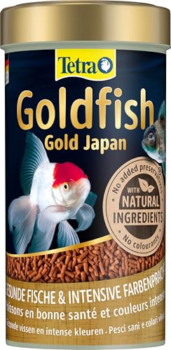 Tetra Goldfish Gold Japan - Premium Fischfutter in Form von Mini Sticks für japanische Goldfische und andere exotische Goldfische 250 ml Dose